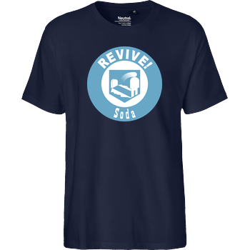 veKtik - Revive! Soda Fairtrade T-Shirt - navy