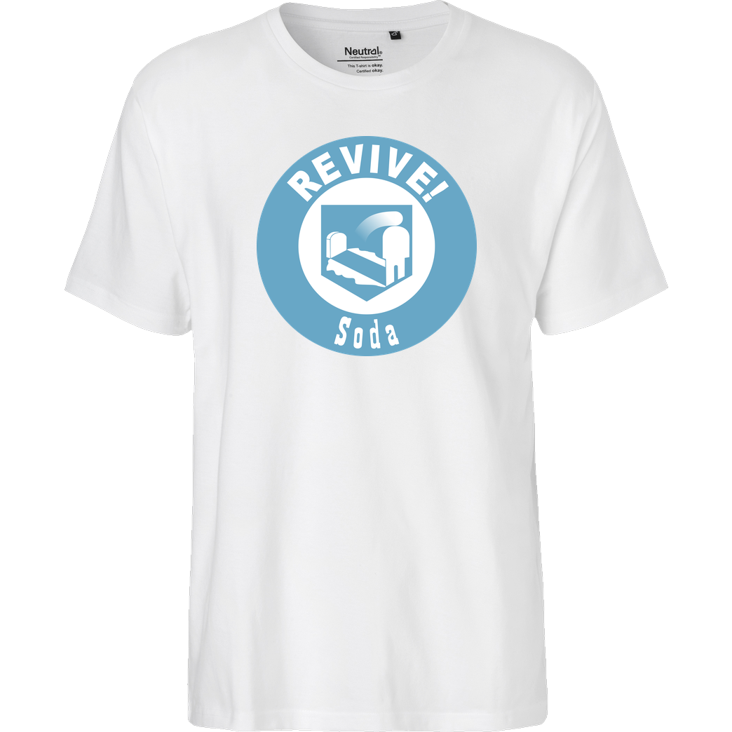 veKtik veKtik - Revive! Soda T-Shirt Fairtrade T-Shirt - weiß