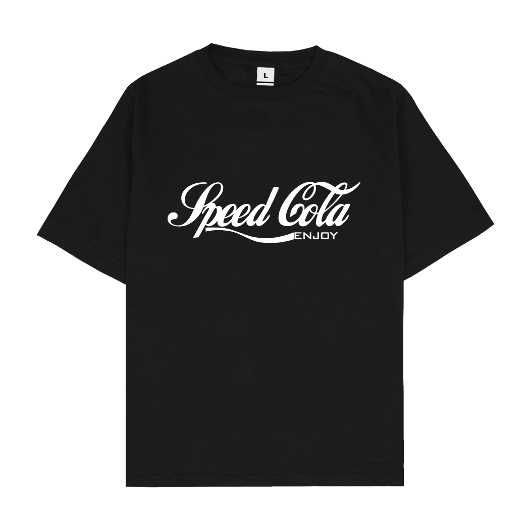 veKtik veKtik - Speed Cola T-Shirt Oversize T-Shirt - Schwarz