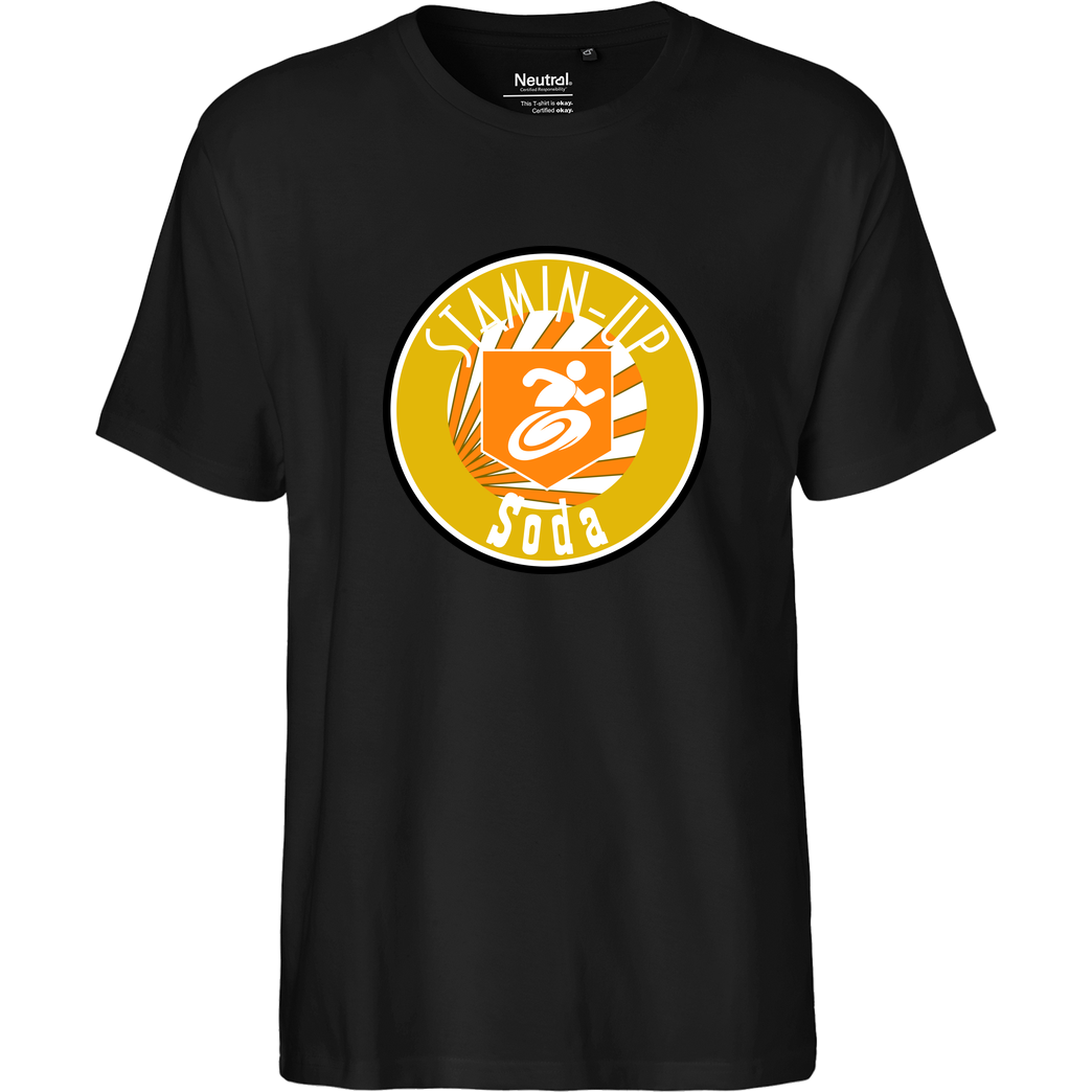 veKtik veKtik - Stamin-Up Soda T-Shirt Fairtrade T-Shirt - schwarz
