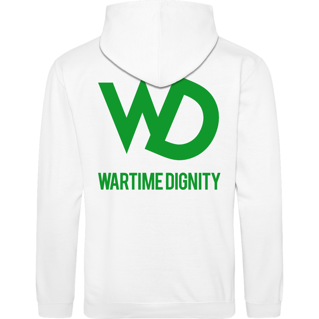 Wartime Dignity Wartime Dignity - Hoodiejacke Sweatshirt JH Hoodie - Weiß