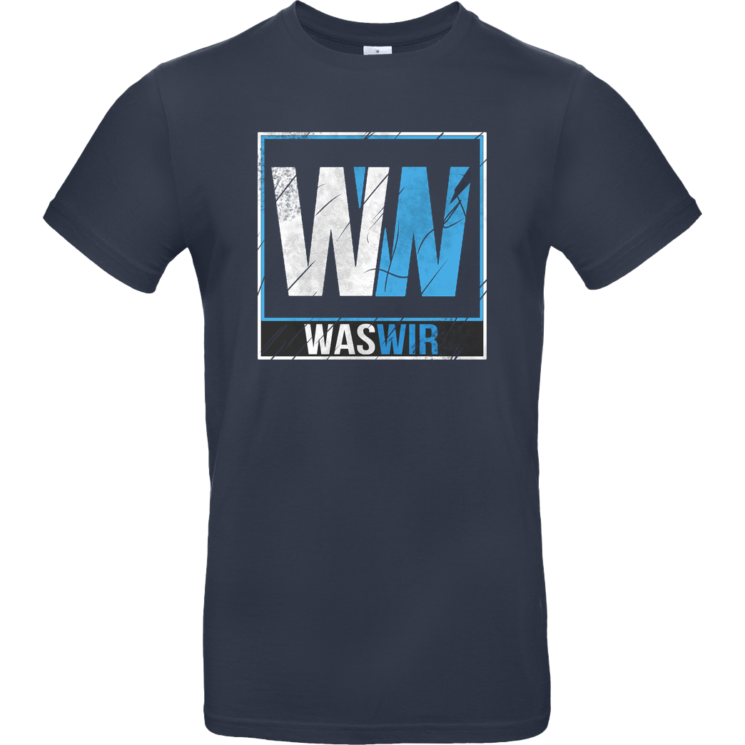 WASWIR WASWIR - Logo T-Shirt B&C EXACT 190 - Navy