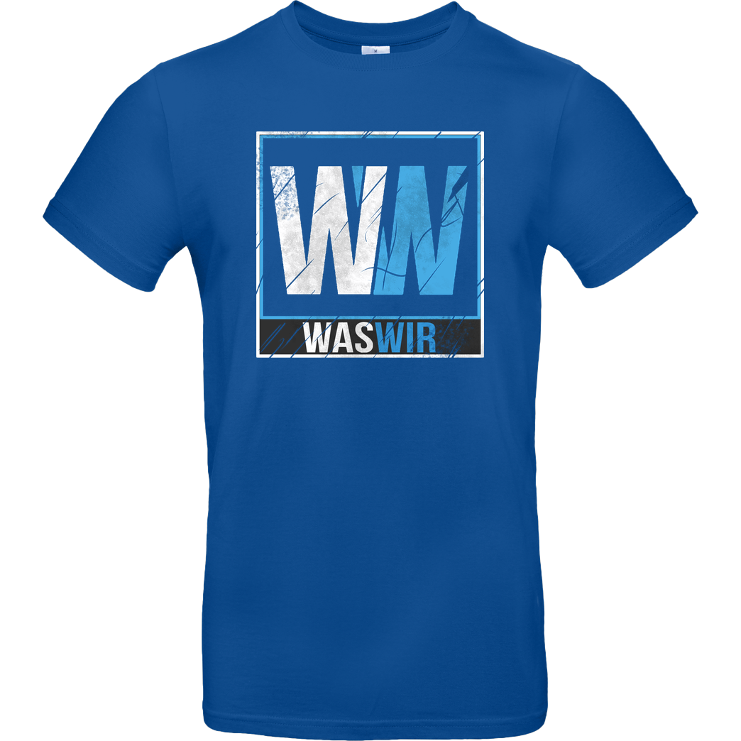WASWIR WASWIR - Logo T-Shirt B&C EXACT 190 - Royal