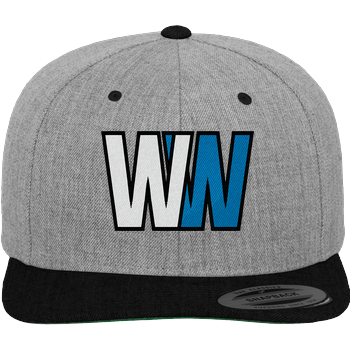 WASWIR - Logo Cap Cap heather grey/black