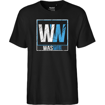 WASWIR - Logo Fairtrade T-Shirt - schwarz