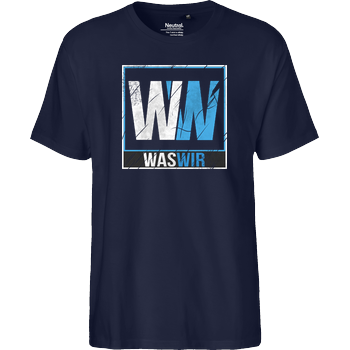 WASWIR - Logo Fairtrade T-Shirt - navy