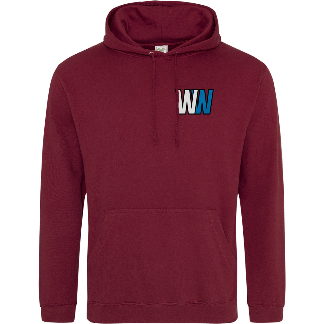 WASWIR WASWIR - Logo Gestickt Sweatshirt JH Hoodie - Bordeaux