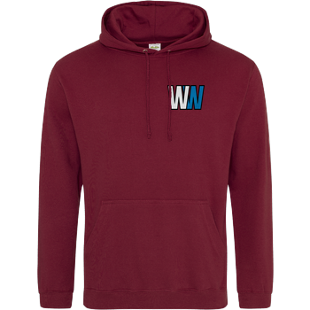 WASWIR - Logo Gestickt JH Hoodie - Bordeaux