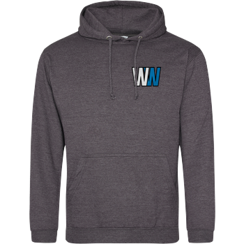 WASWIR - Logo Gestickt JH Hoodie - Dark heather grey