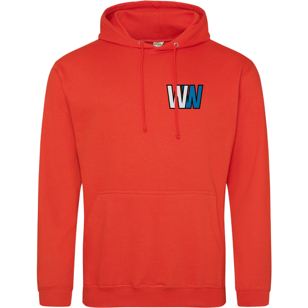 WASWIR WASWIR - Logo Gestickt Sweatshirt JH Hoodie - Orange
