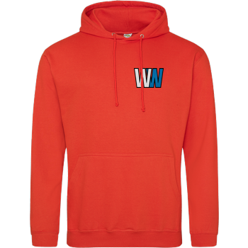 WASWIR - Logo Gestickt JH Hoodie - Orange