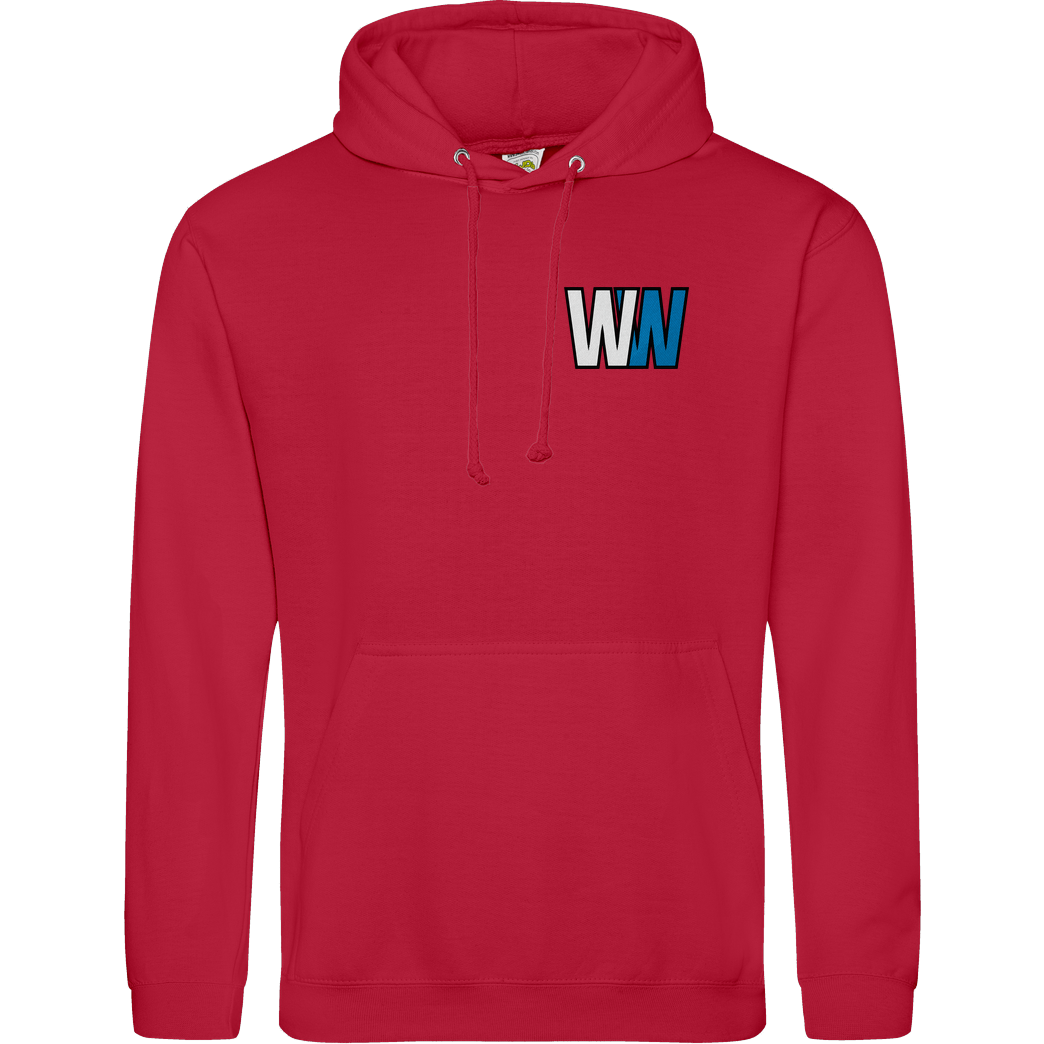 WASWIR WASWIR - Logo Gestickt Sweatshirt JH Hoodie - Rot