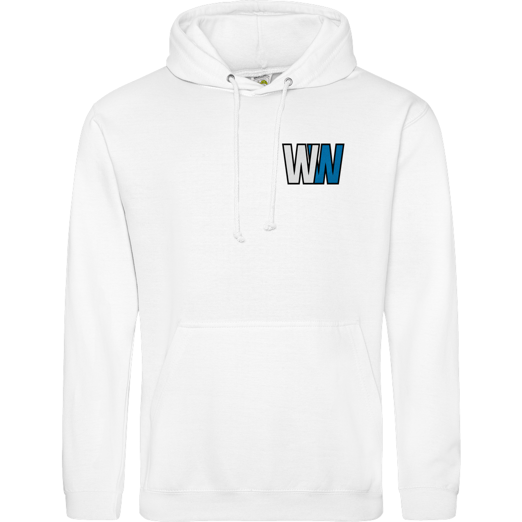 WASWIR WASWIR - Logo Gestickt Sweatshirt JH Hoodie - Weiß
