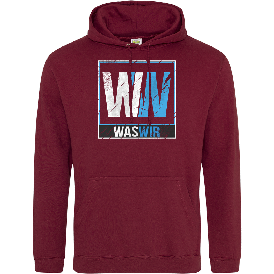 WASWIR WASWIR - Logo Sweatshirt JH Hoodie - Bordeaux
