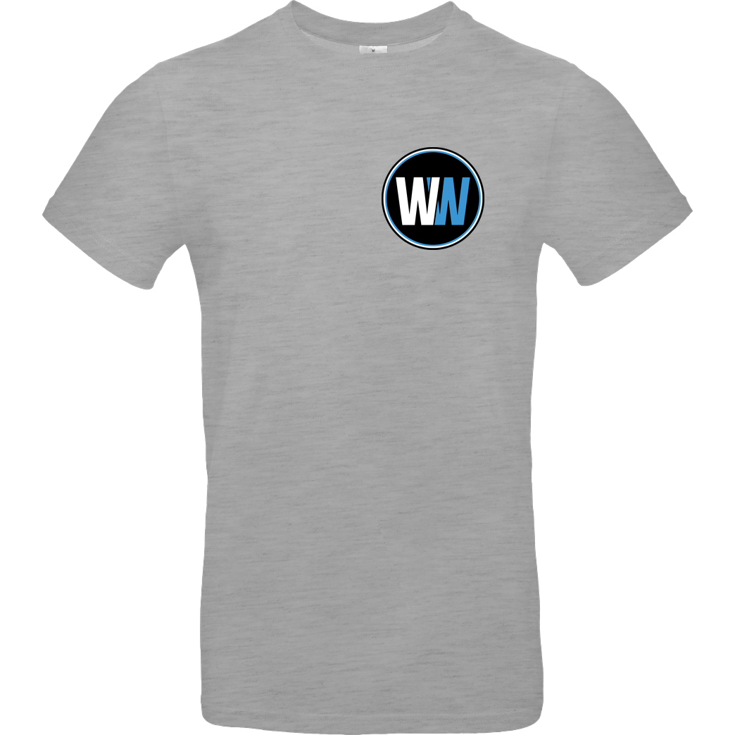 WASWIR WASWIR - Pocket Logo T-Shirt B&C EXACT 190 - heather grey