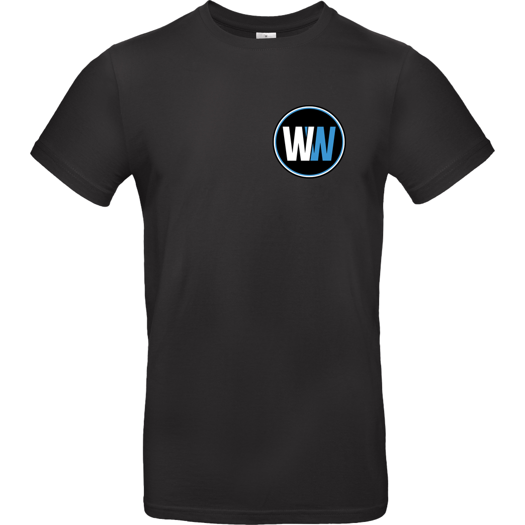 WASWIR WASWIR - Pocket Logo T-Shirt B&C EXACT 190 - Schwarz