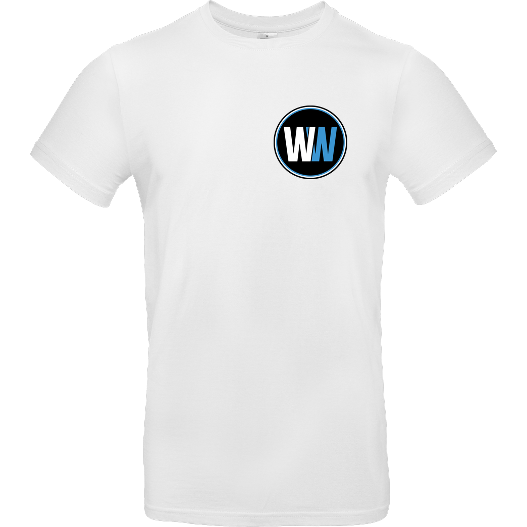 WASWIR WASWIR - Pocket Logo T-Shirt B&C EXACT 190 - Weiß