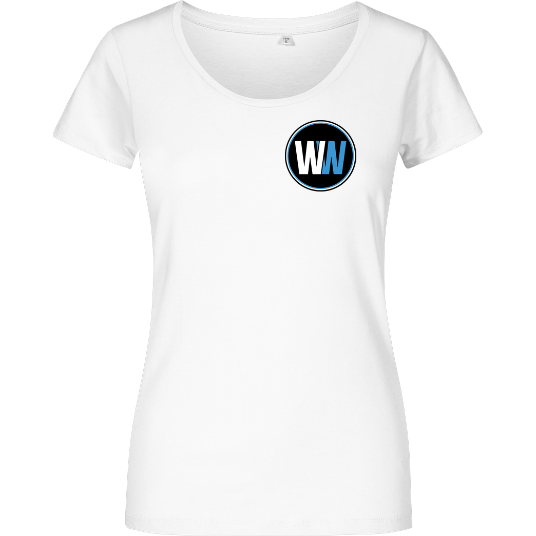 WASWIR WASWIR - Pocket Logo T-Shirt Damenshirt weiss