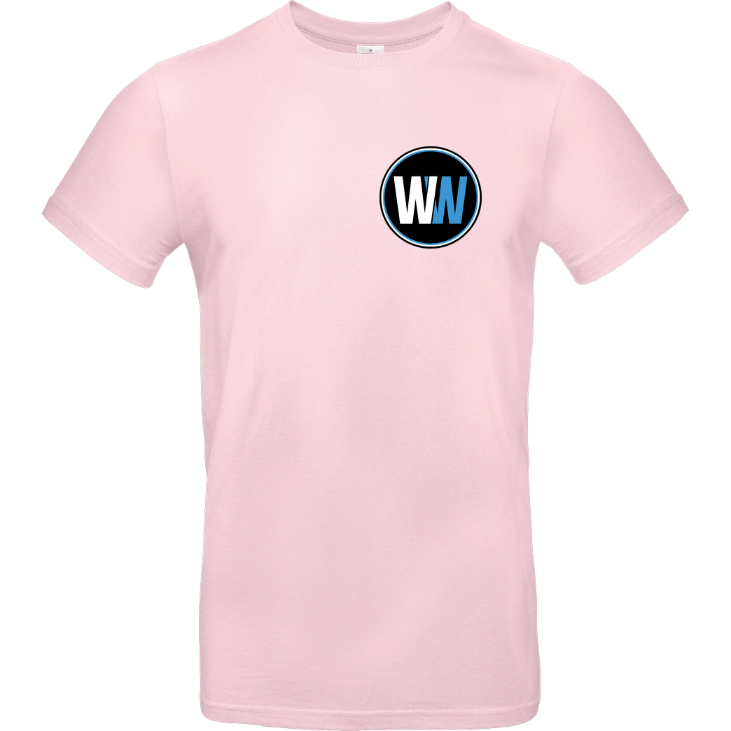 WASWIR WASWIR - Pocket Logo T-Shirt B&C EXACT 190 - Rosa