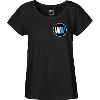 WASWIR - Pocket Logo Fairtrade Loose Fit Girlie - schwarz