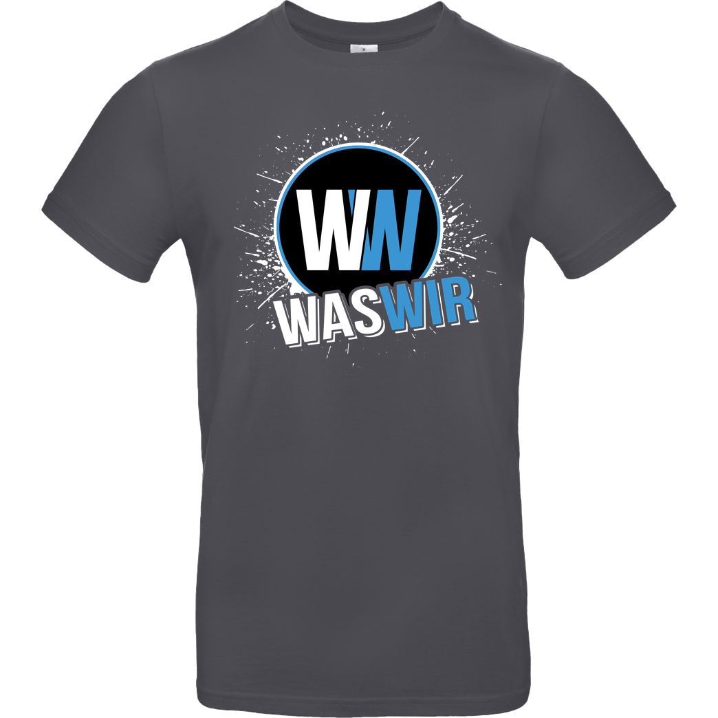 WASWIR WASWIR - Splash T-Shirt B&C EXACT 190 - Dark Grey