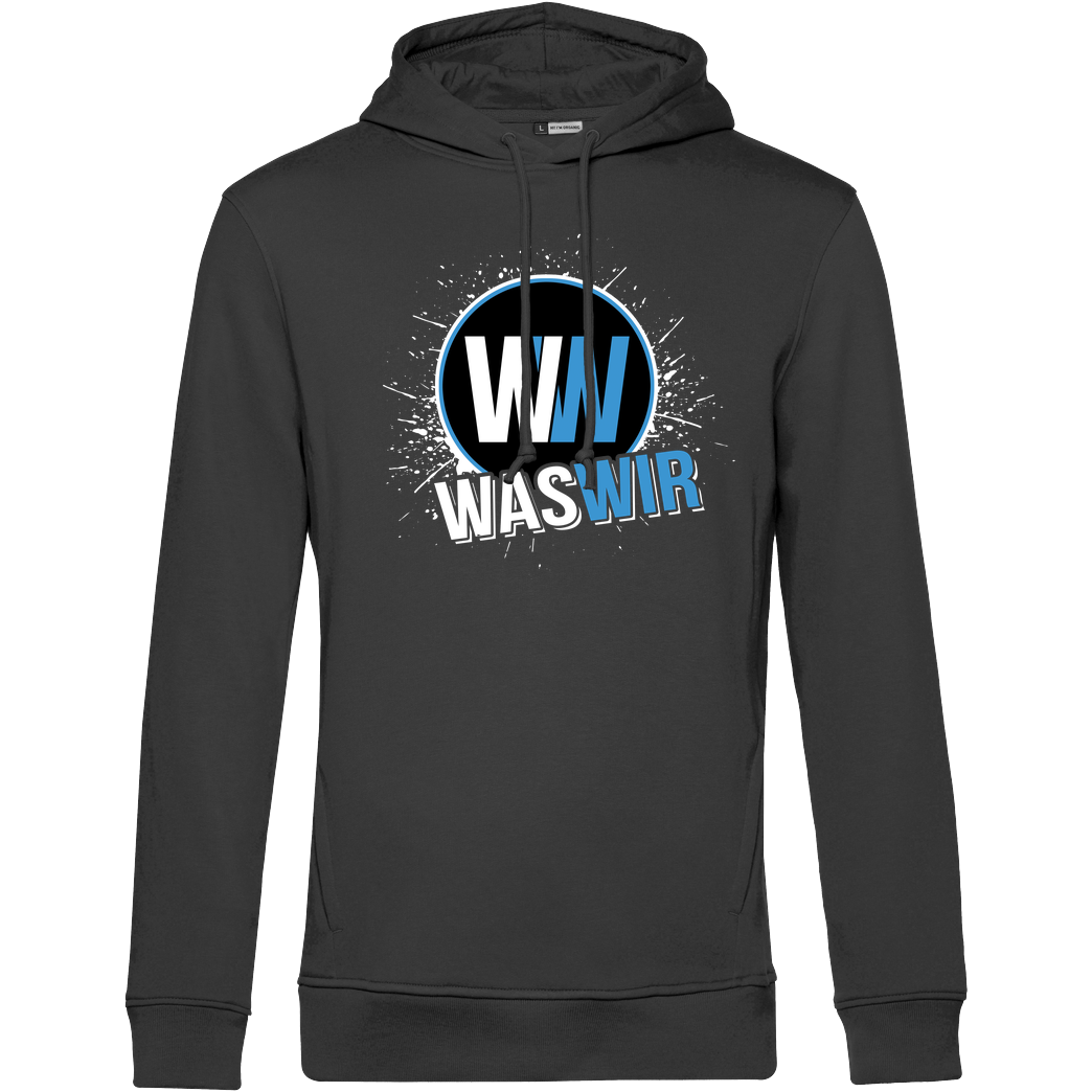 WASWIR WASWIR - Splash Sweatshirt B&C HOODED INSPIRE - schwarz