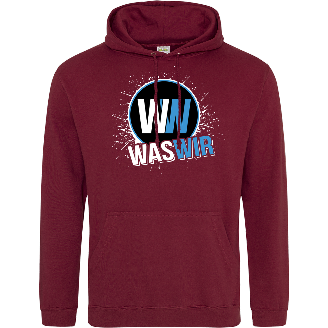 WASWIR WASWIR - Splash Sweatshirt JH Hoodie - Bordeaux