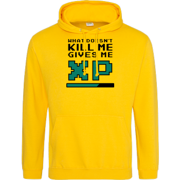 What doesn't Kill Me JH Hoodie - Gelb