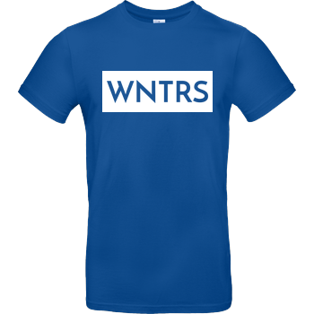 WNTRS - Punched Out Logo B&C EXACT 190 - Royal
