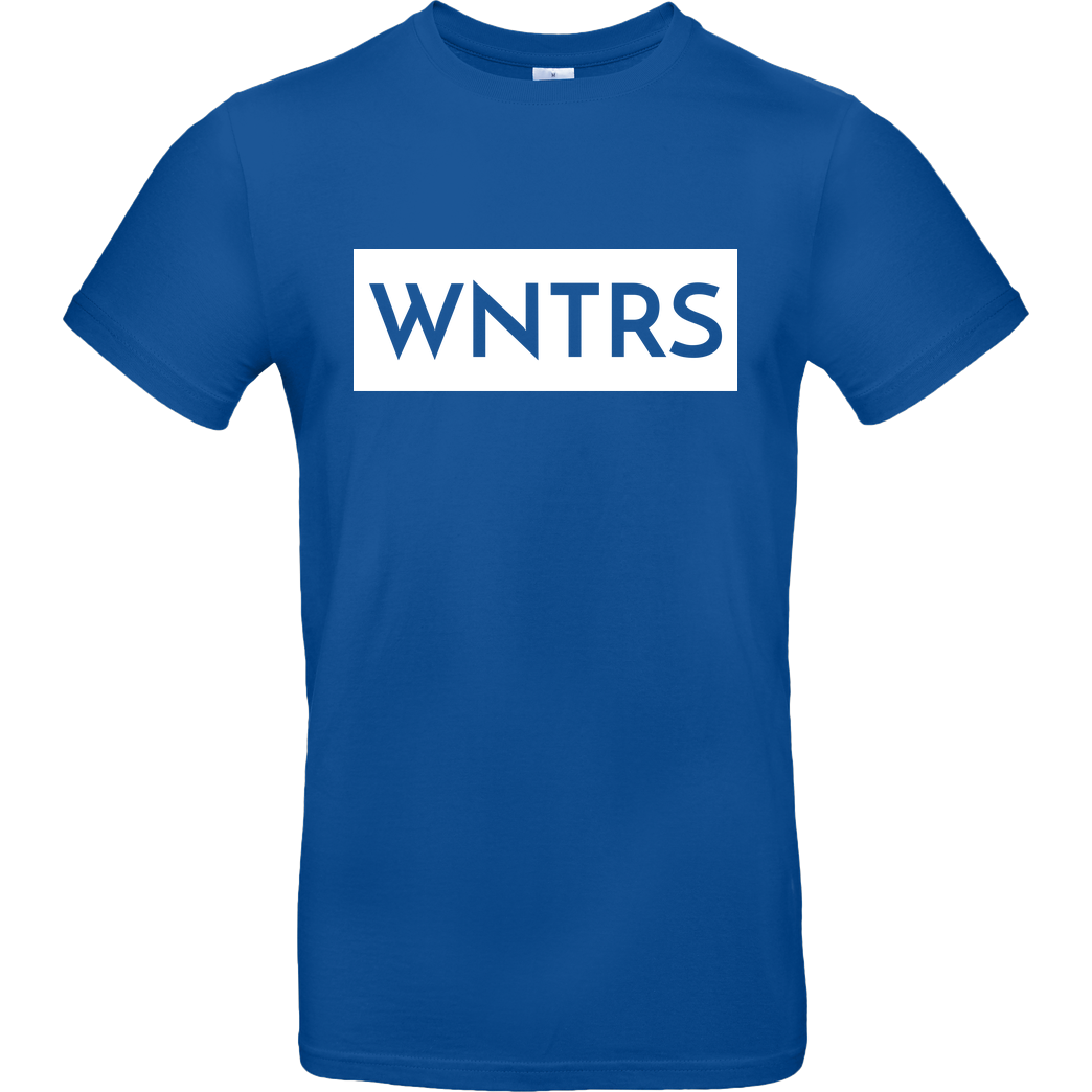 WNTRS WNTRS - Punched Out Logo T-Shirt B&C EXACT 190 - Royal