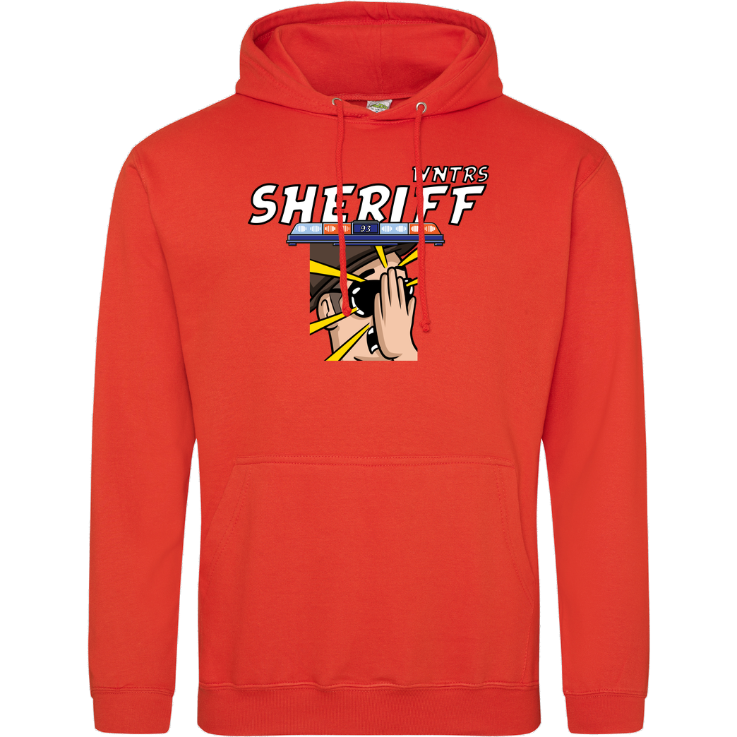 WNTRS WNTRS - Sheriff Fail Sweatshirt JH Hoodie - Orange