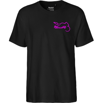 XeniaR6 - Sportler-Logo Fairtrade T-Shirt - schwarz