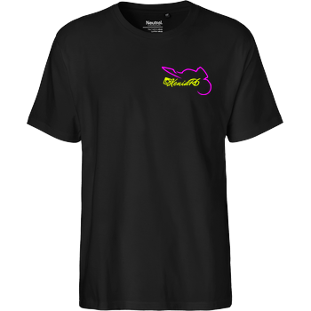XeniaR6 - Sportler-Logo Fairtrade T-Shirt - schwarz