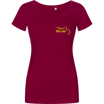 XeniaR6 - Sumo-Logo Damenshirt berry