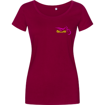 XeniaR6 - Sumo-Logo Damenshirt berry