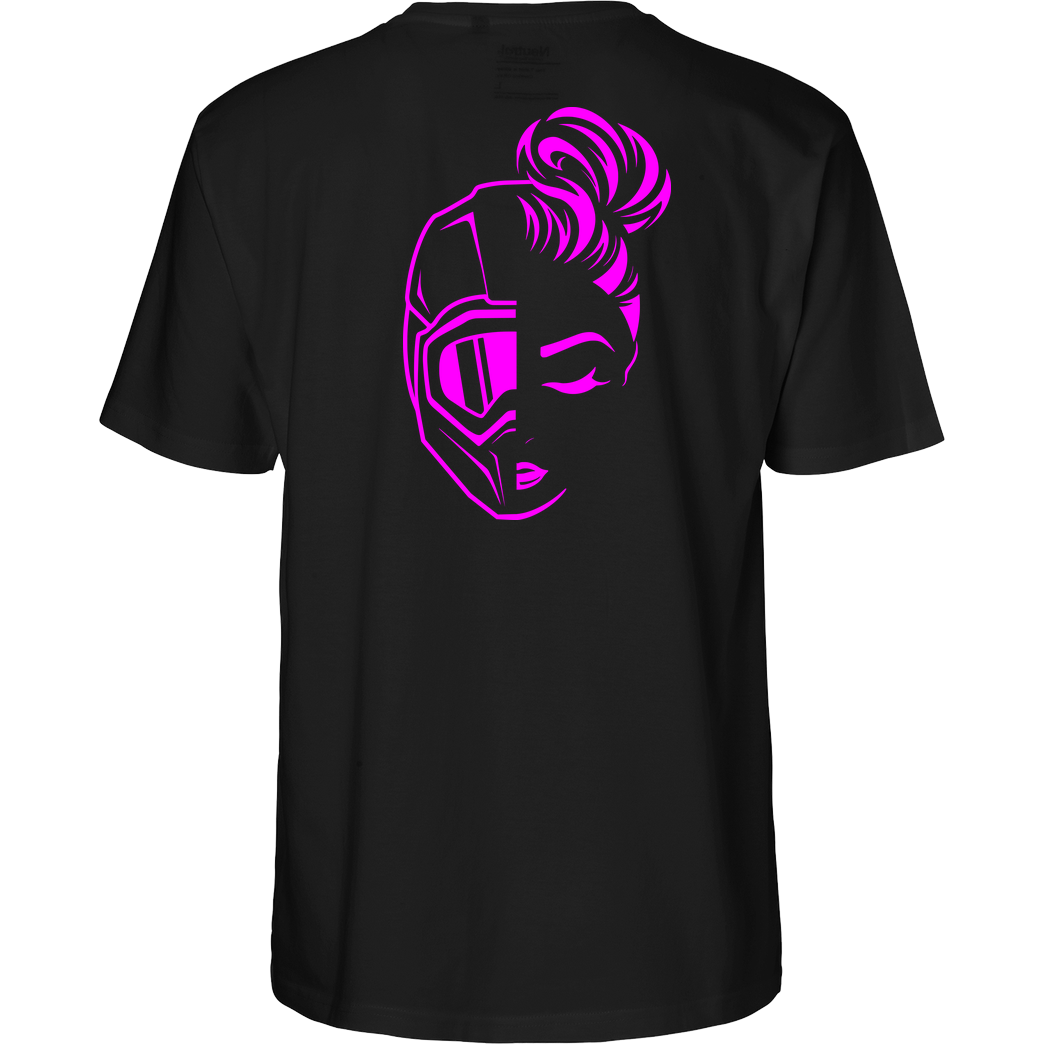 XeniaR6 XeniaR6 - Sumo-Logo T-Shirt Fairtrade T-Shirt - schwarz