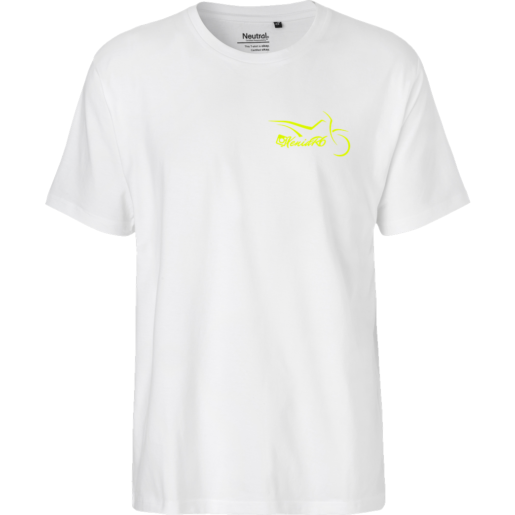 XeniaR6 XeniaR6 - Sumo-Logo T-Shirt Fairtrade T-Shirt - weiß