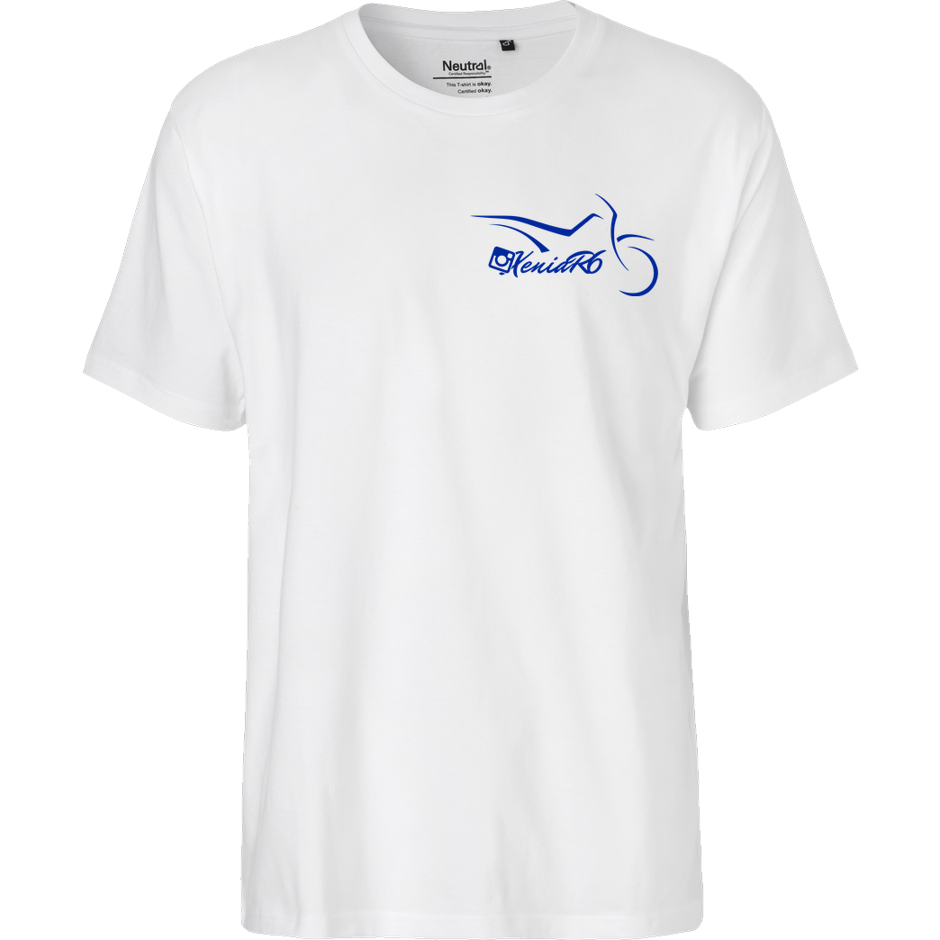 XeniaR6 XeniaR6 - Sumo-Logo T-Shirt Fairtrade T-Shirt - weiß