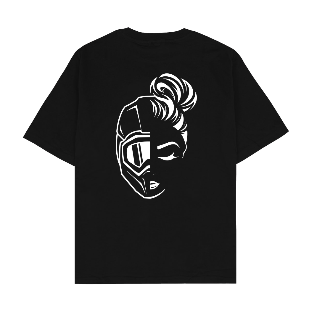 XeniaR6 XeniaR6 - Sumo-Logo T-Shirt Oversize T-Shirt - Schwarz