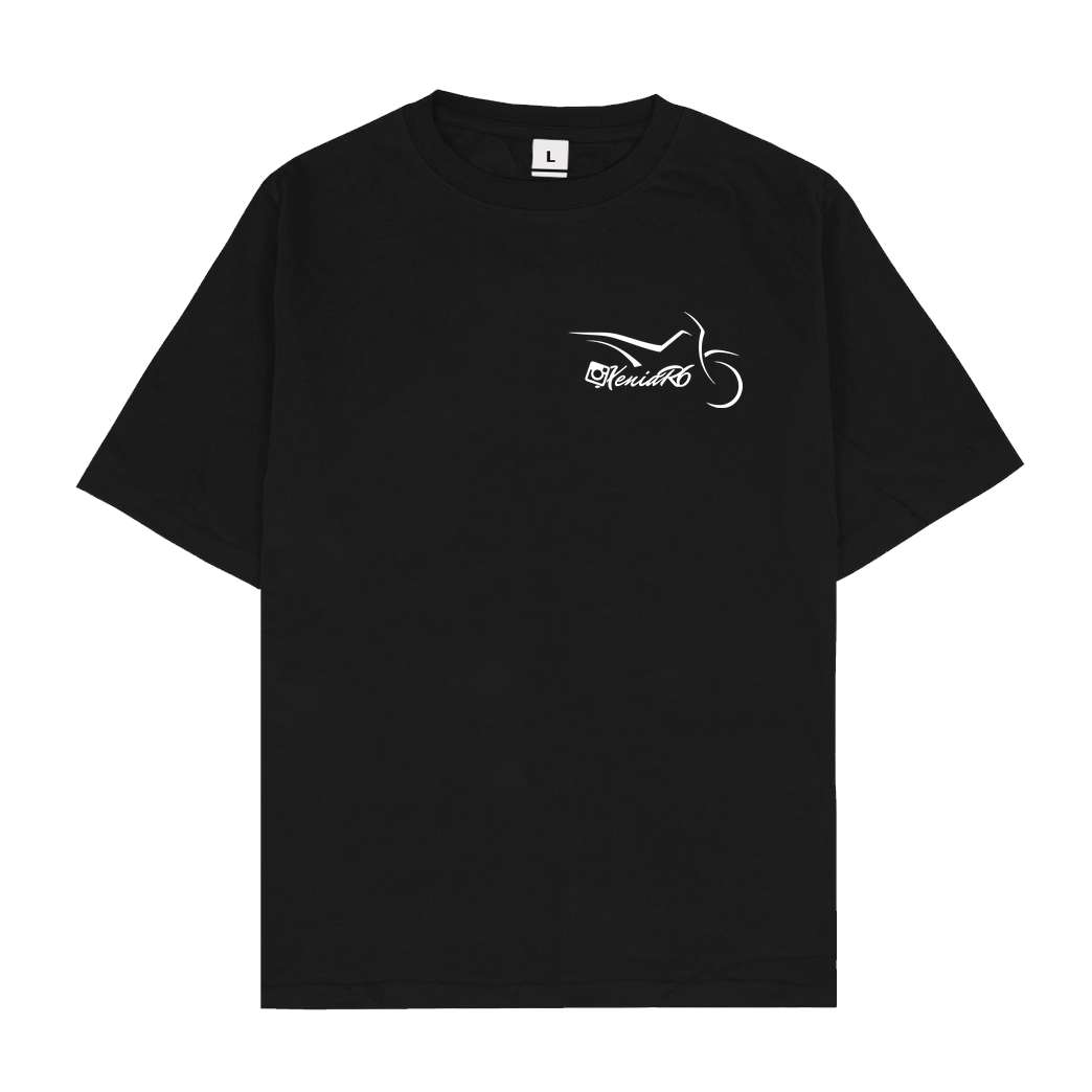 XeniaR6 XeniaR6 - Sumo-Logo T-Shirt Oversize T-Shirt - Schwarz