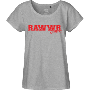 Yxnca - RAWWR Fairtrade Loose Fit Girlie - heather grey