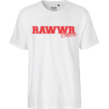 Yxnca - RAWWR Fairtrade T-Shirt - weiß