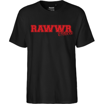 Yxnca - RAWWR Fairtrade T-Shirt - schwarz