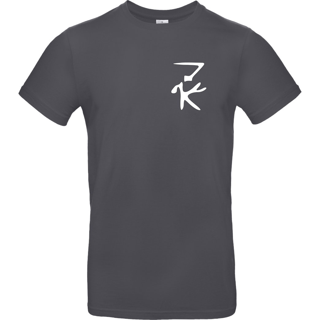 ZerKill Zerkill - Wolf T-Shirt B&C EXACT 190 - Dark Grey