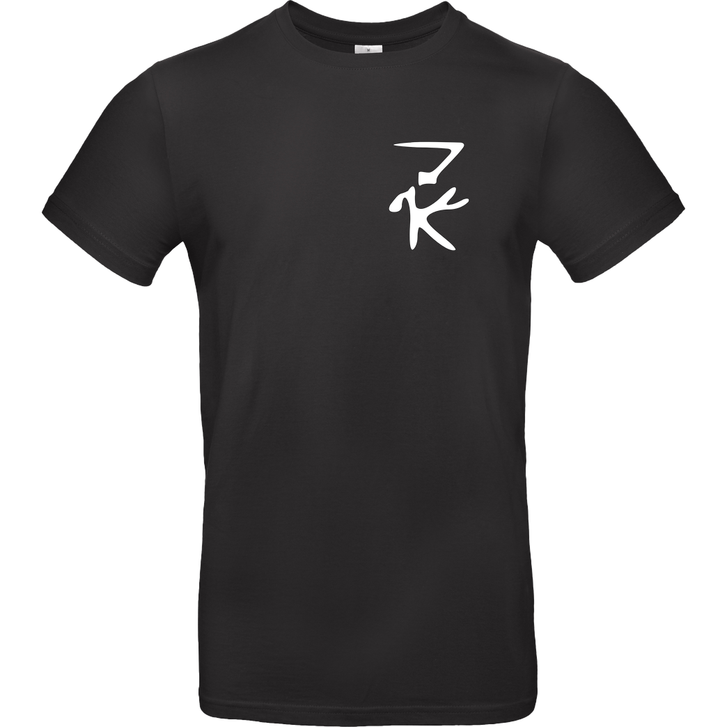 ZerKill Zerkill - Wolf T-Shirt B&C EXACT 190 - Schwarz