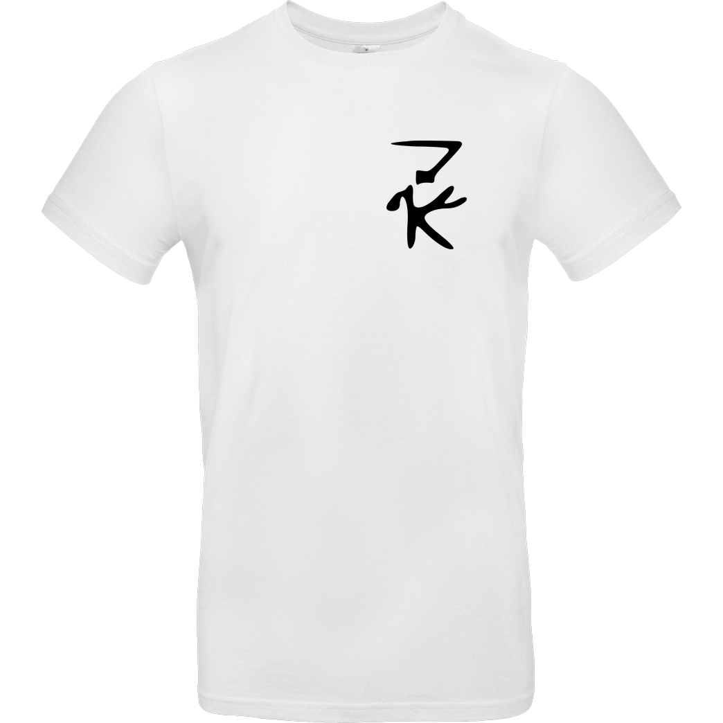 ZerKill Zerkill - Wolf T-Shirt B&C EXACT 190 - Weiß