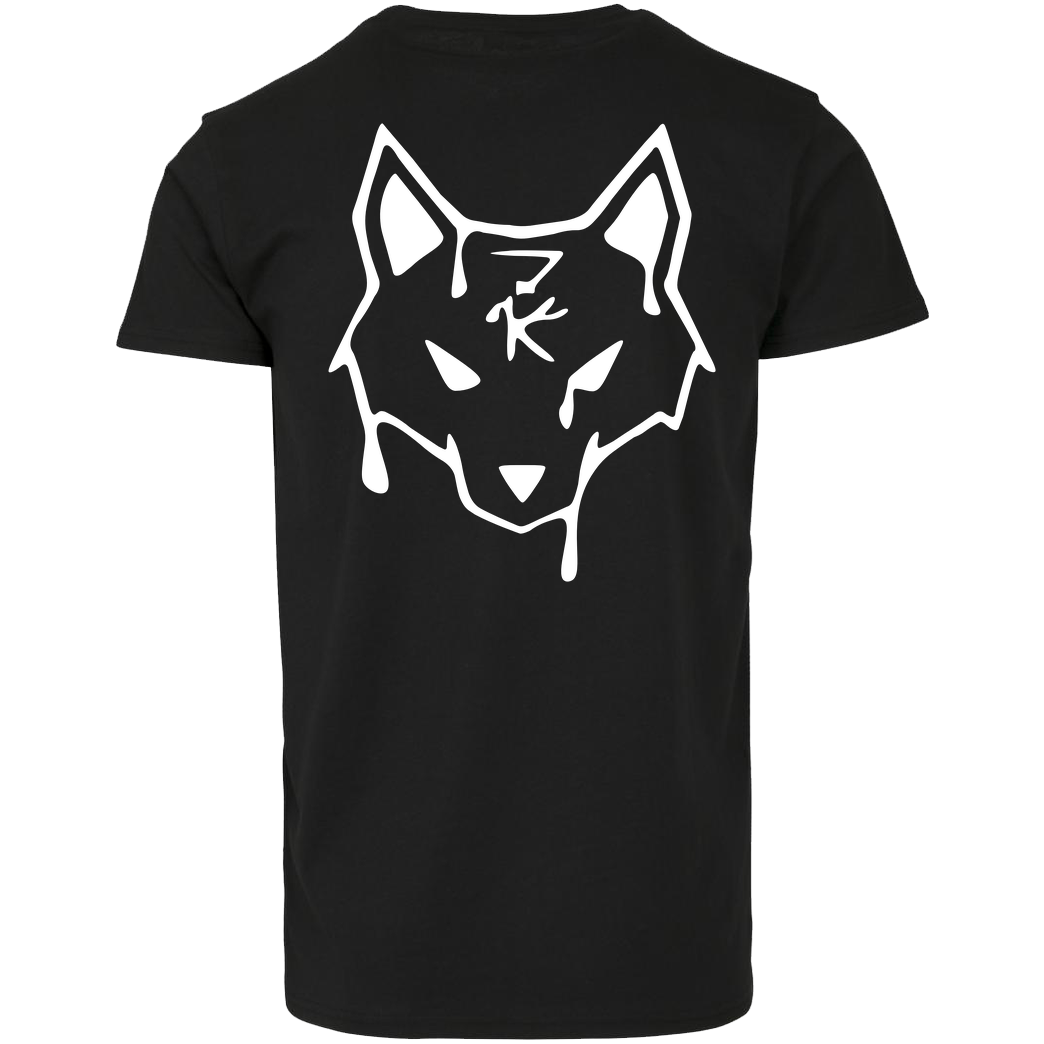 ZerKill Zerkill - Wolf T-Shirt Hausmarke T-Shirt  - Schwarz