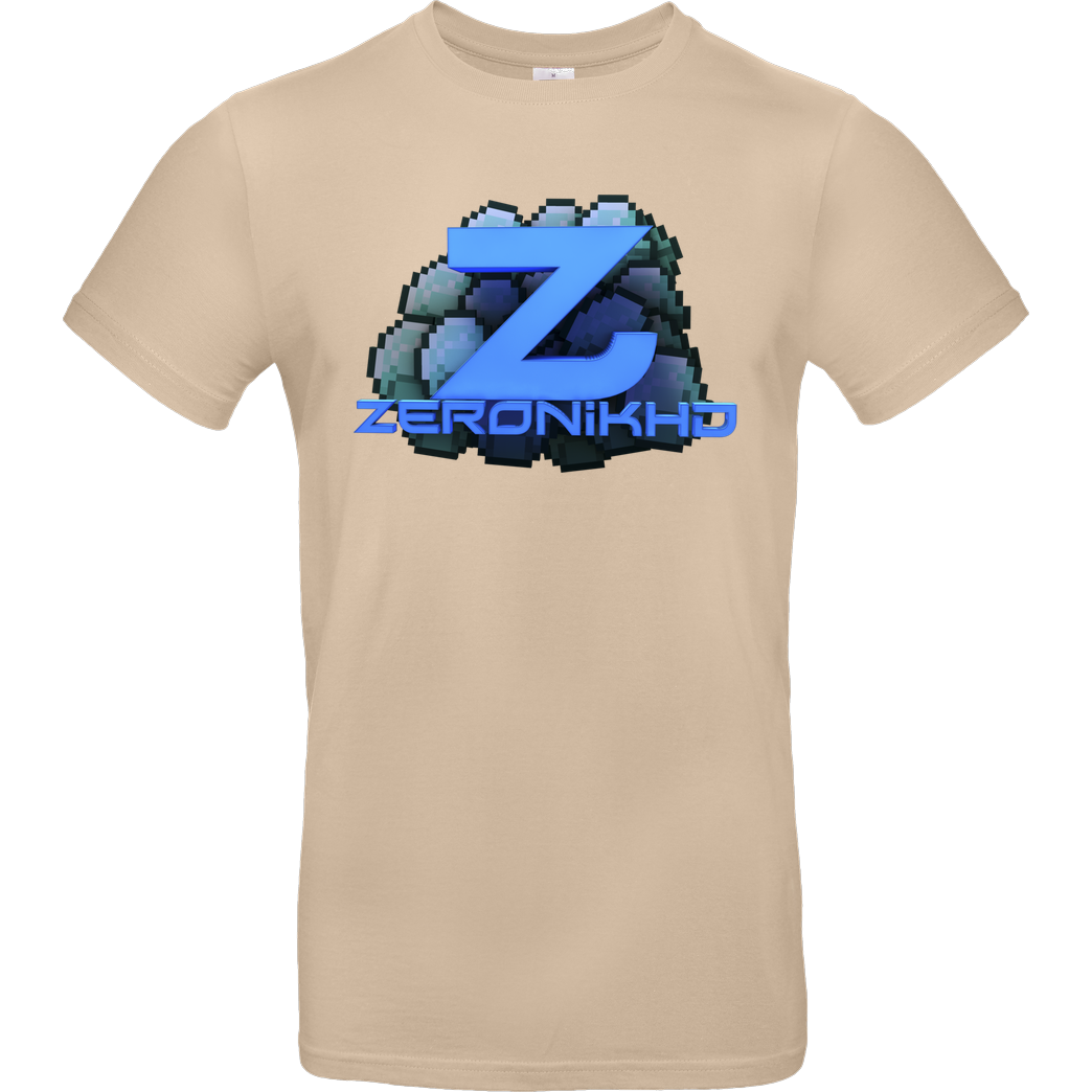 ZeronikHD ZeronikHD T-Shirt B&C EXACT 190 - Sand