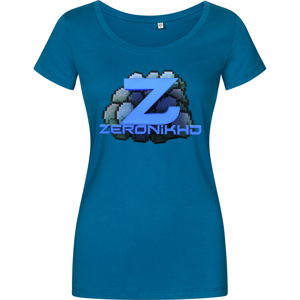 ZeronikHD ZeronikHD T-Shirt Damenshirt petrol