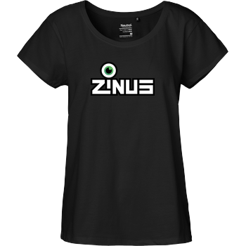 Zinus - Zinus Fairtrade Loose Fit Girlie - schwarz